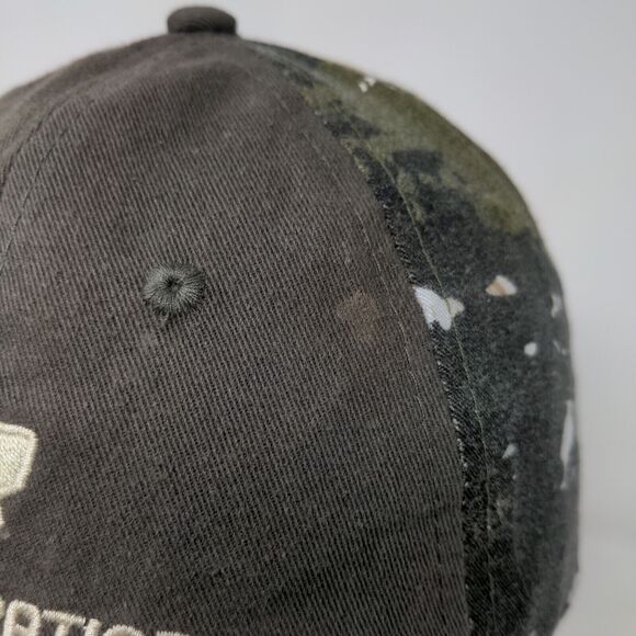 United Refrigeration Men's Strapback Hat Camo Adjustable Embroidered Logo - Picture 3 of 10